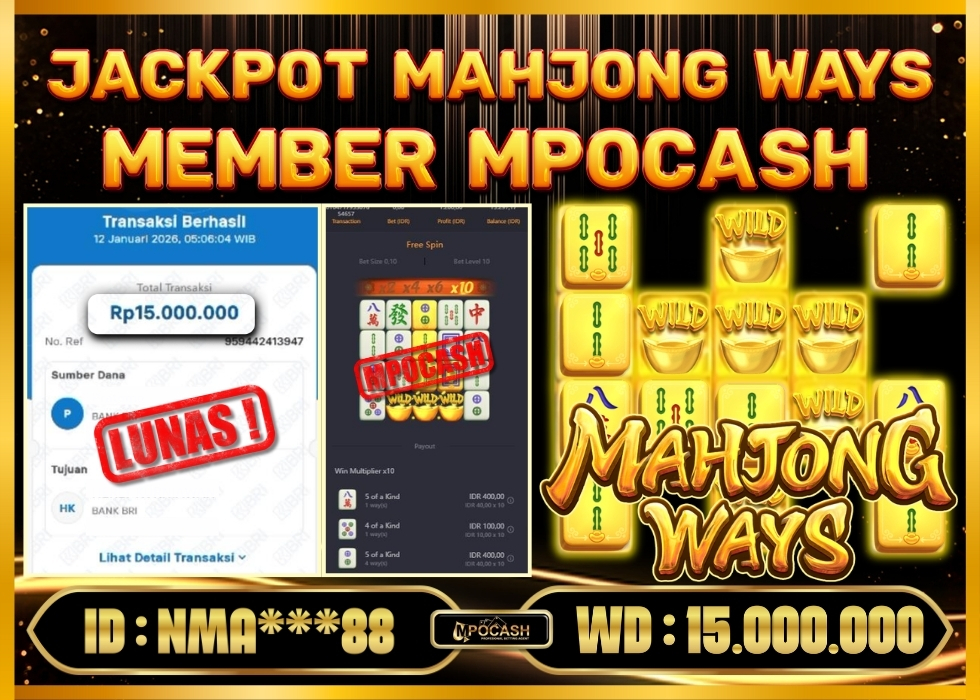 MPOCASH JACKPOT MAHJONG WAYS